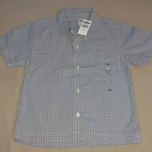 NWT Old Navy Boys Short Sleeve Button Up